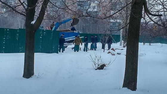 снесли детскую площадку