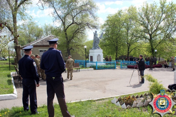 Славянский район панихида по воинам - освободителям