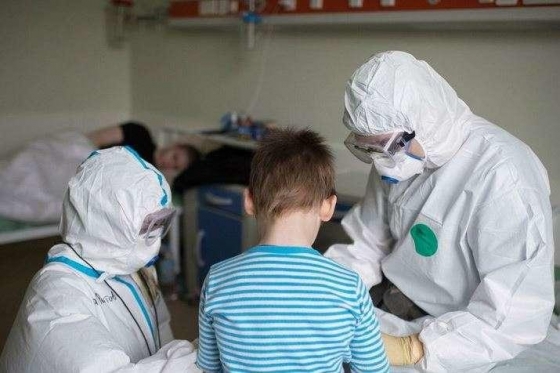 Почти двести детей госпитализированы с COVID-19 в больницы Донетчины	