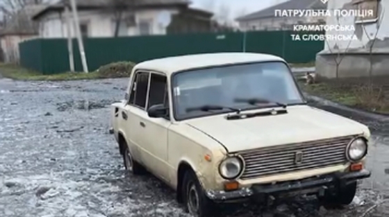 У Краматорському районі п’яному водієві не вдалося втекти від патрульних