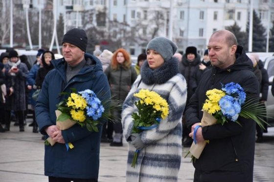 У Краматорську відзначили День соборності України