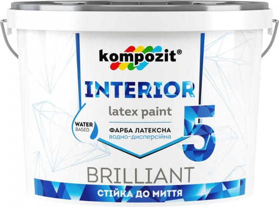 Фарби інтер’єрні від виробника Kompozit