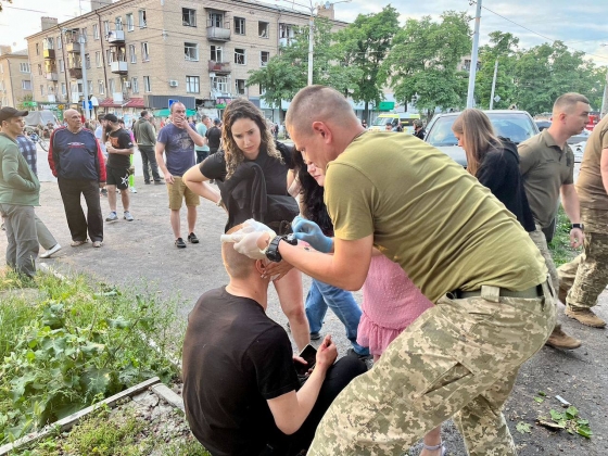 Центр Краматорська опинився під ворожим ударом