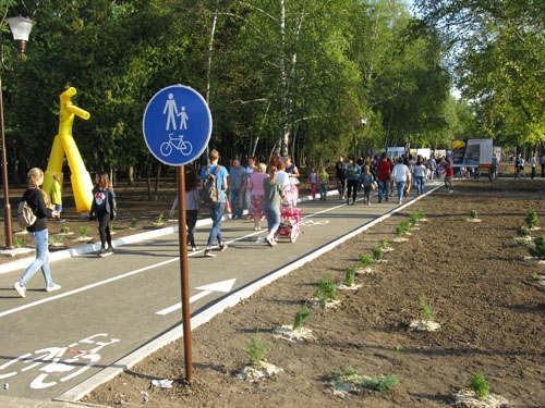 Сад Бернацкого открытие
