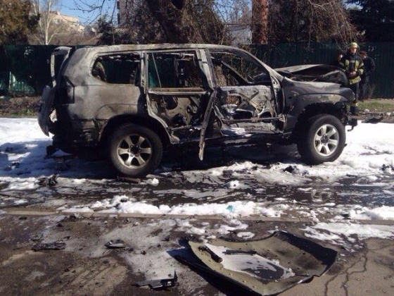 Підрив автомобіля у Маріуполі, під час якого загинув працівник  Управління СБУ в Донецькій області, кваліфіковано як теракт.  Прокуратура контролює розслідування