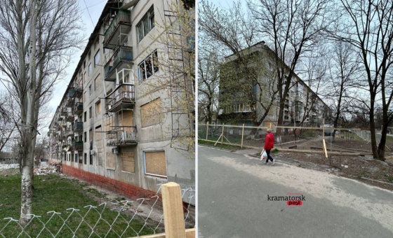 Біля зруйнованої росіянами пʼятиповерхівки по Ярослава Мудрого, 54, зʼявився паркан: що відбувається