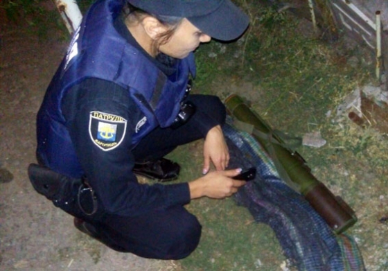 В Мариуполе дети нашли гранатомет