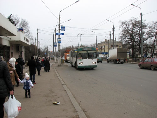 Краматорск троллейбусный маршруту № 6 