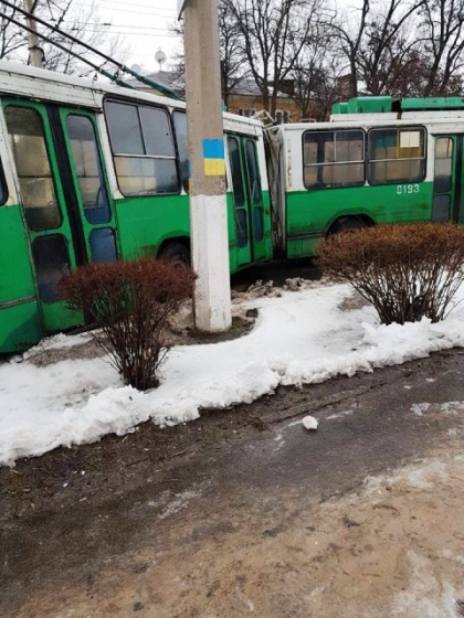 движение троллейбусов