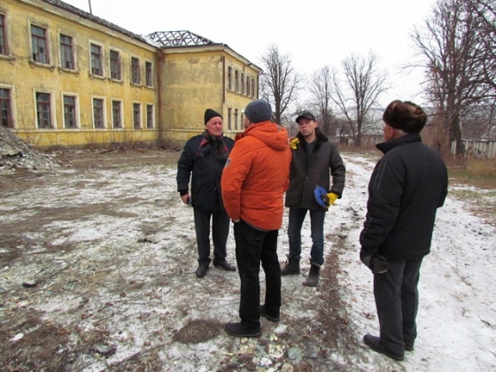 В Краматорске старую школу на Беленьком начали перестраивать под общежитие для переселенцев