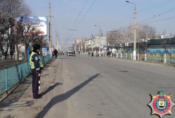 В Краматорске ГАИ зачистила улицу Парковую