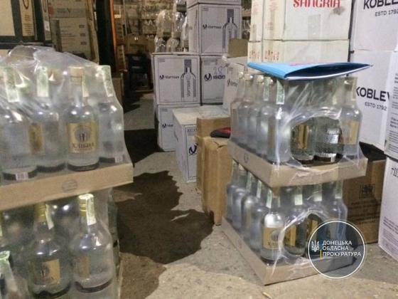 В Краматорске и Дружковке перекрыли канал реализации контрафактного алкоголя на 11 млн грн