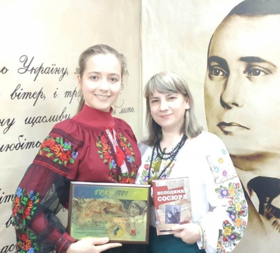 Нові досягнення талановитої учениці КУГ Анни Рищенко та вчителя Ірини Мельник