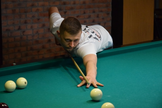 Бильярдист из Краматорска завоевал бронзу чемпионата области 