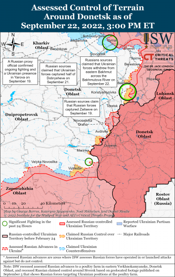 ЗСУ прорвали російську оборону на шляху до Лиману: карти боїв на ранок