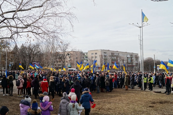 театрализованное представление памяти Героев Майдана