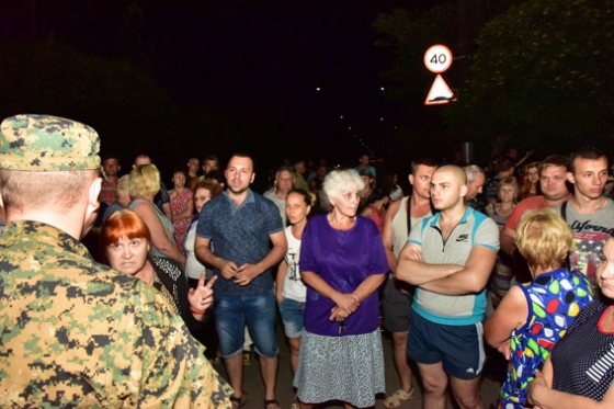 волнения в Торецке