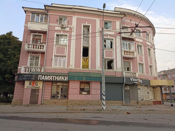 Неспокійна ніч у Краматорську