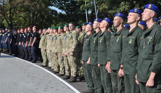 У Краматорську урочисто підняли найвищий прапор України в Донецькій області