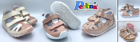 Дитячі босоніжки Minimen та Perlina