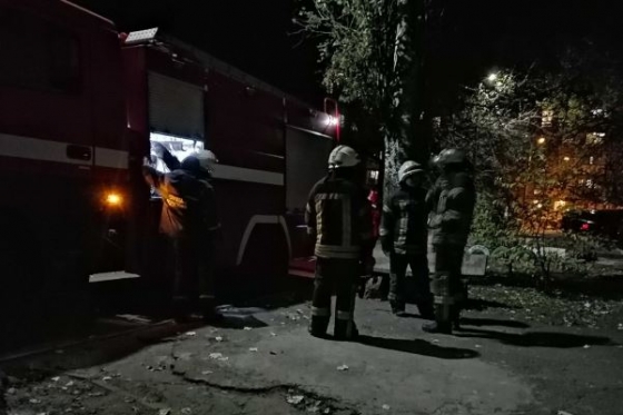 Ночью в подвале пятиэтажки по ул. Ярослава Мудрого произошло возгорание