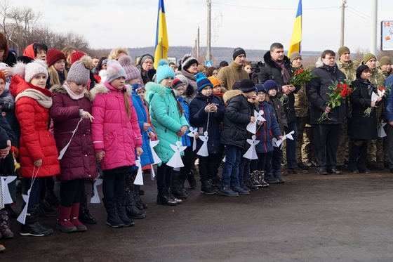 театрализованное представление памяти Героев Майдана