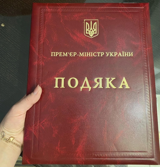 Патронажна медсестра Центру сімейної медицини №1 Краматорська Олеся Ільченко отримала високу нагороду