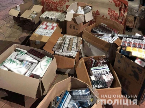В Краматорске изъяты более 10 тысяч пачек сигарет сомнительного происхождения