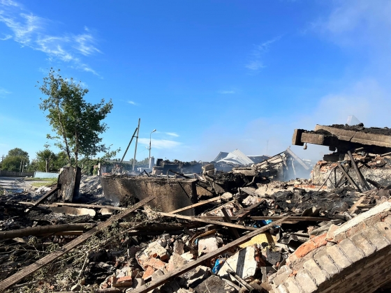 Наслідки нічного ворожого удару по Краматорську