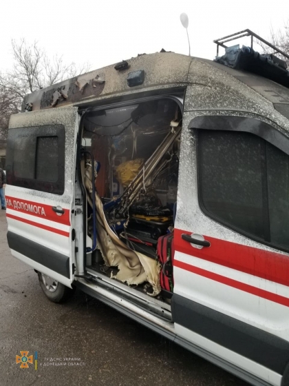 Пожар на базе медцентра
