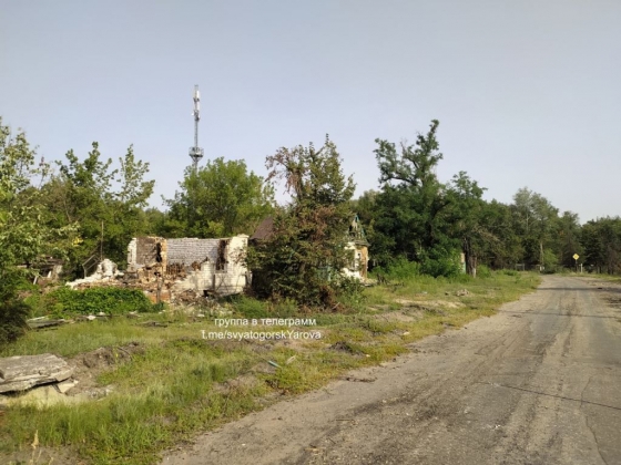 Як сьогодні виглядає найзруйнованіший район Святогірська