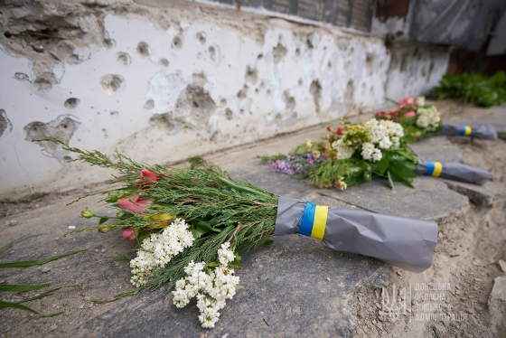«Можем повторить»: на що російські окупанти перетворили обстрілами меморіал воїнів Другої світової на Святогір’ї