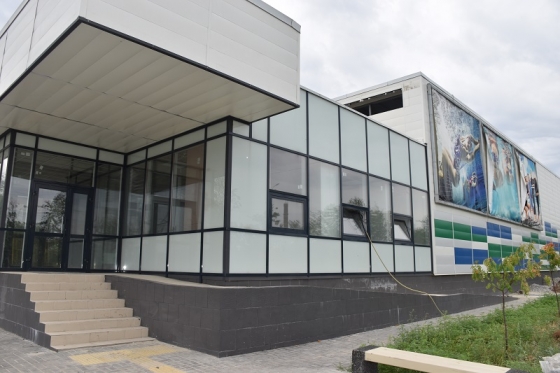 У Краматорську продовжується будівництво басейну