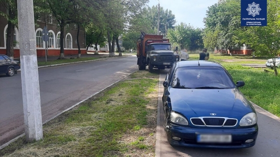 На Большой Садовой в Краматорске не разъехались Зил и ЗАЗ Daewoo
