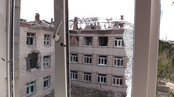 В Славянске восстанавливают областную психиатрическую больницу (фото)
