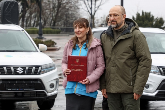 Патронажна медсестра Центру сімейної медицини №1 Краматорська Олеся Ільченко отримала високу нагороду