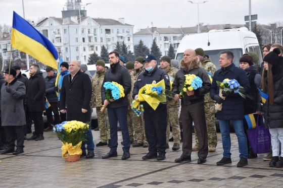 У Краматорську відзначили День соборності України