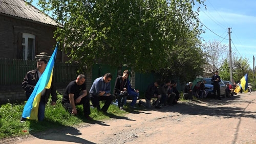 В Краматорске похоронили погибшего добровольца Дмитрия Афанасьева (фото, видео)