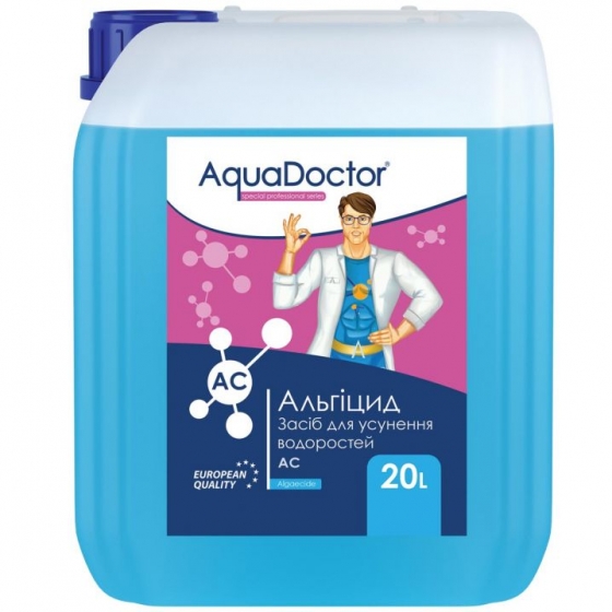 Очищаем бассейн с химией AquaDoctor