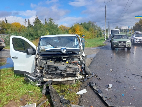 У Краматорську сталася ДТП: травмовано 3 чоловіка