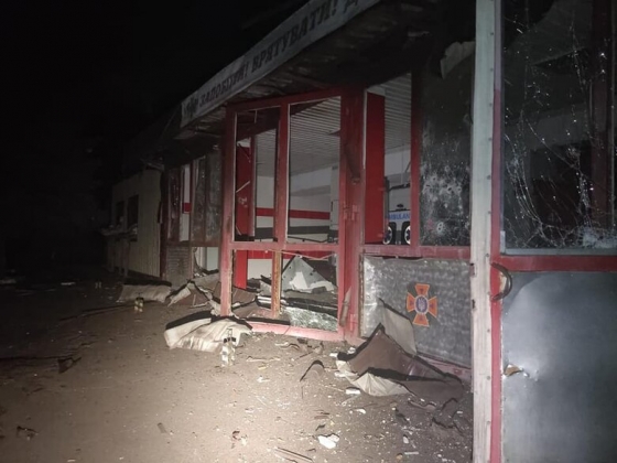 Рашисти вдруге обстріляли пожежну частину у Бахмуті, - ДСНС