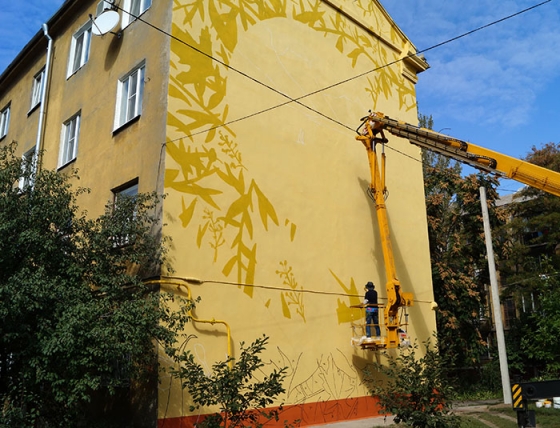 В Краматорске появится улица муралов