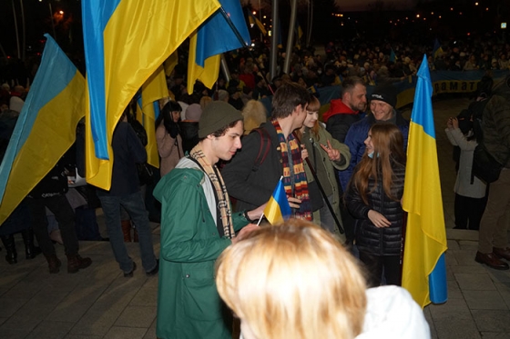 В Краматорске прошла акция «Краматорськ - це Україна!»