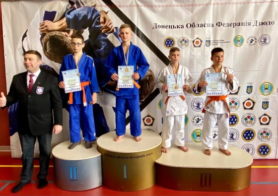 Краматорские спортсмены успешно выступили на чемпионате области по дзюдо