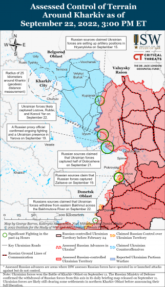 ЗСУ прорвали російську оборону на шляху до Лиману: карти боїв на ранок