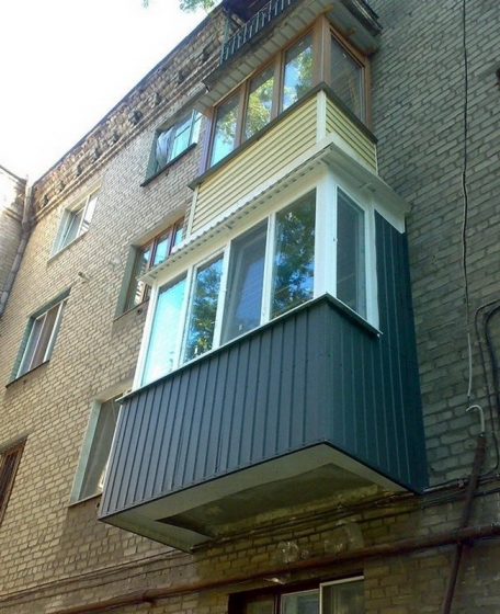 Способы наружного утепления балкона