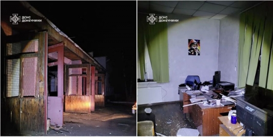 У Лимані під обстріл потрапила пожежна частина