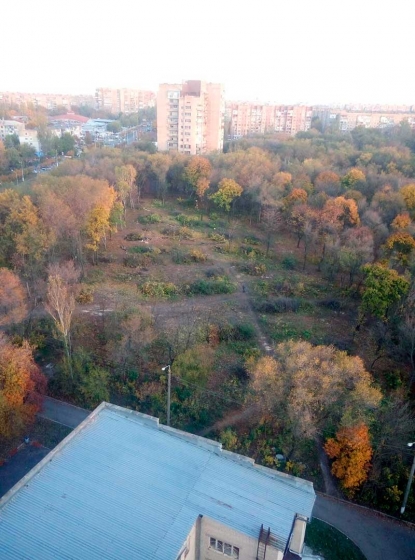 участок в районе дома №16 по ул. Парковая