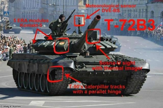 Танк Т-72Б3