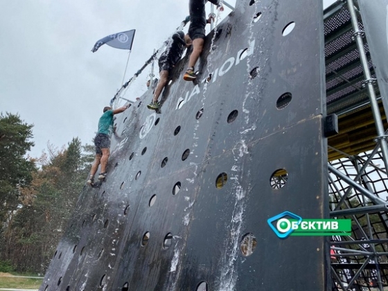 Краматорчане приняли участие в масштабном экстремальном забеге с препятствиями «Race Nation»